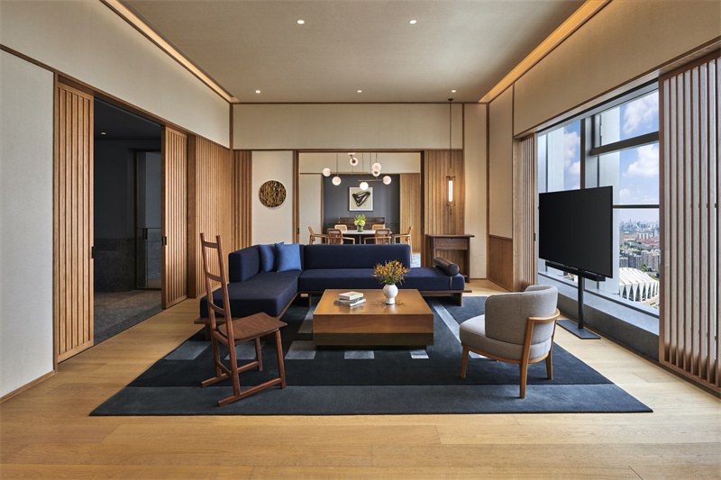 06.Penthouse Living Room_酒店顶层套房客厅