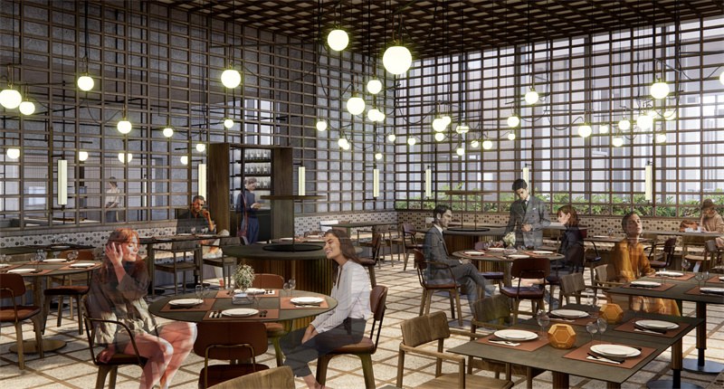 08.Shanghai Modern Restaurant(Rendering)_Shanghai Modern餐厅（效果图）