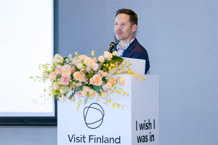 芬兰国家旅游局国际业务总监Teemu Ahola ?Visit Finland