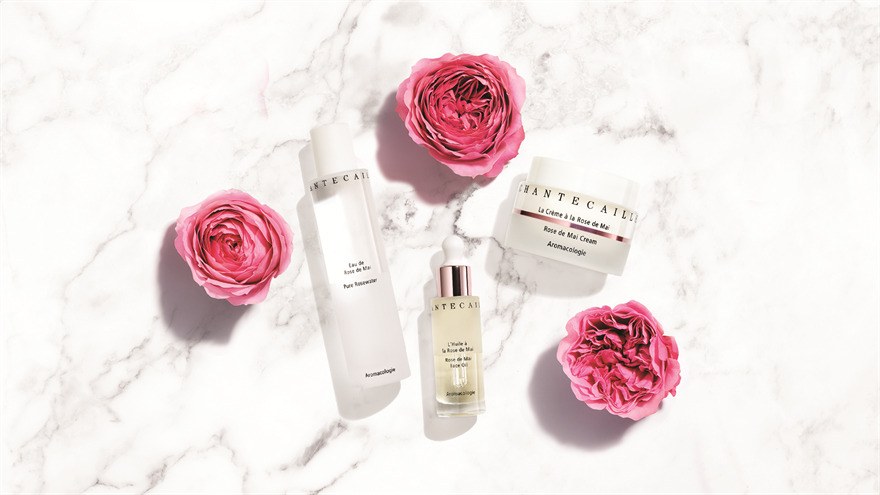 Chantecaille Pure Rosewater香缇卡五月玫瑰花妍露&Chantecaille Rose de Mai Face Oil香缇卡五月玫瑰花妍极萃精华油&Rose de Mai Cream 香缇卡五月玫瑰花妍乳霜